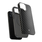 Black Polka Dots Phone Case