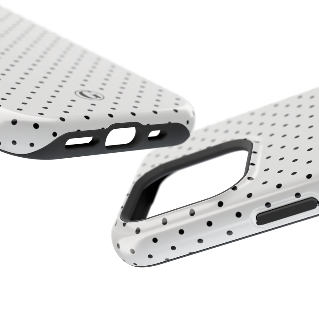 White Polka Dots Phone Case