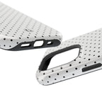 White Polka Dots Phone Case