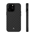 Black Polka Dots Phone Case