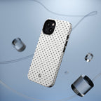 White Polka Dots Phone Case