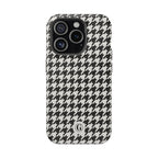 Houndstooth Print Phone Case