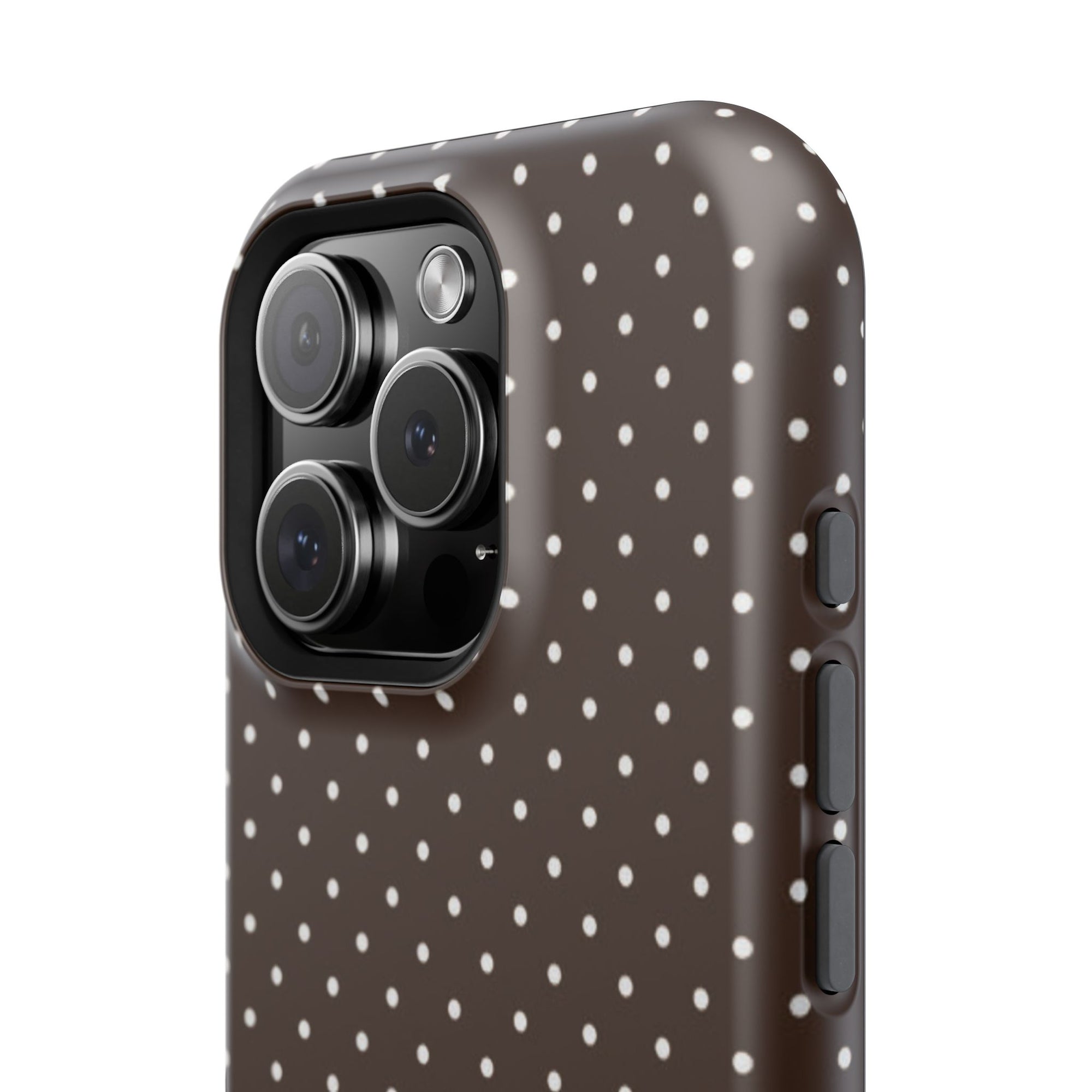 Brown Polka Dots Phone Case