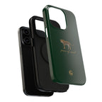 Emerald Green 'Peace of Mind' Panther Phone Case
