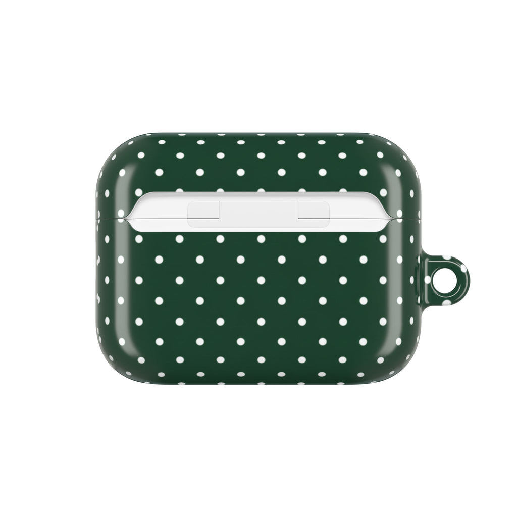Emerald Green Polka Dot AirPod Case