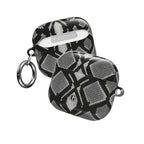 Gray Snakeskin Print AirPod Case