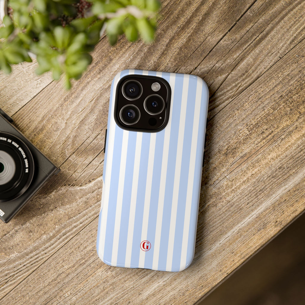 Baby Blue Stripes Phone Case