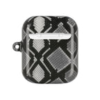 Gray Snakeskin Print AirPod Case