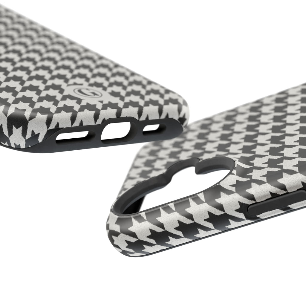 Houndstooth Print Phone Case