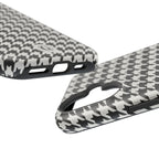 Houndstooth Print Phone Case