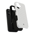 White Polka Dots Phone Case