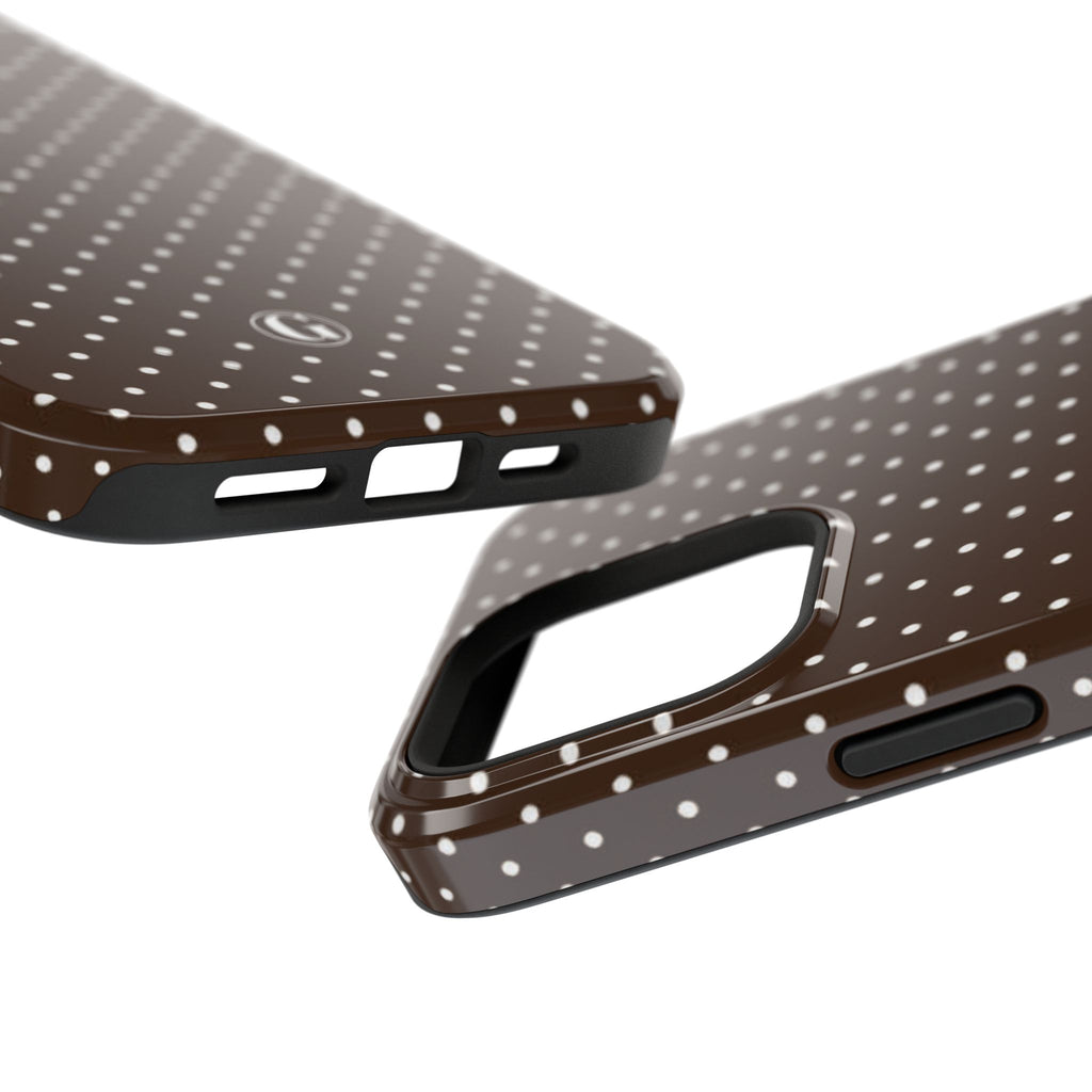 Brown Polka Dots Phone Case