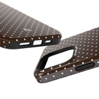 Brown Polka Dots Phone Case