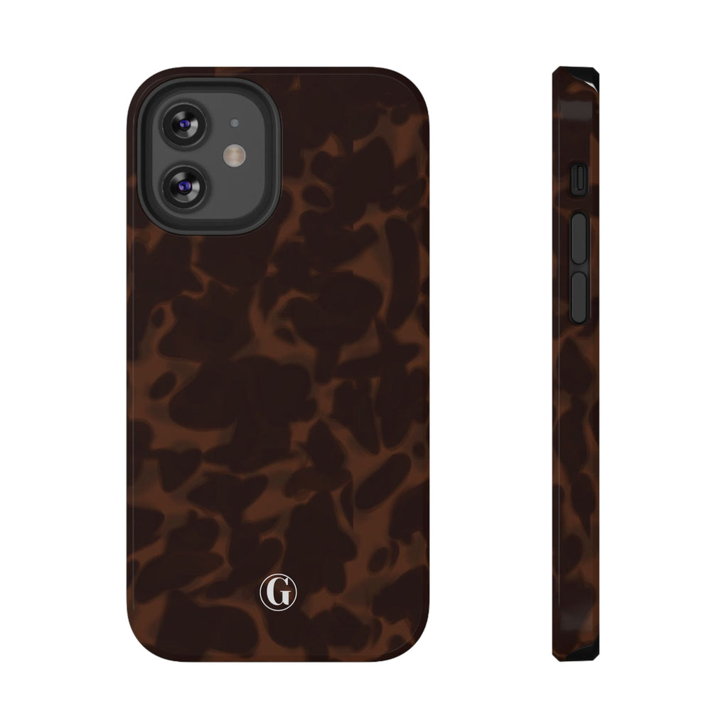 Dark Tortoiseshell Phone Case
