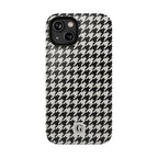Houndstooth Print Phone Case