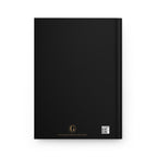 Hardcover Journal — 'Peace of Mind' Cheetah Black