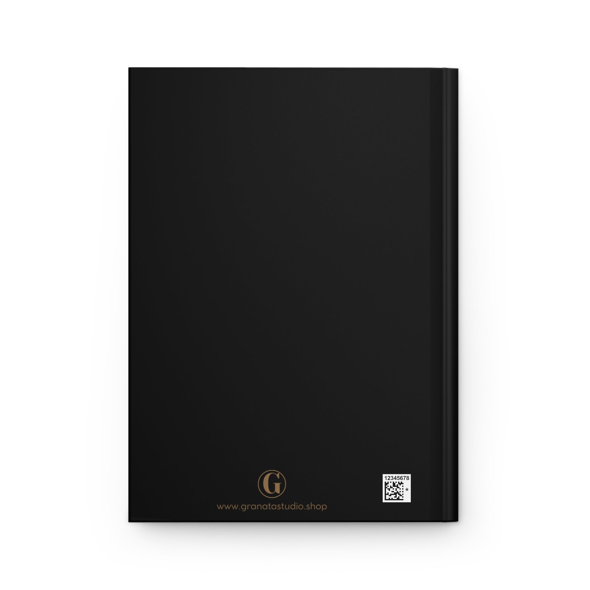 Hardcover Journal — 'Peace of Mind' Cheetah Black