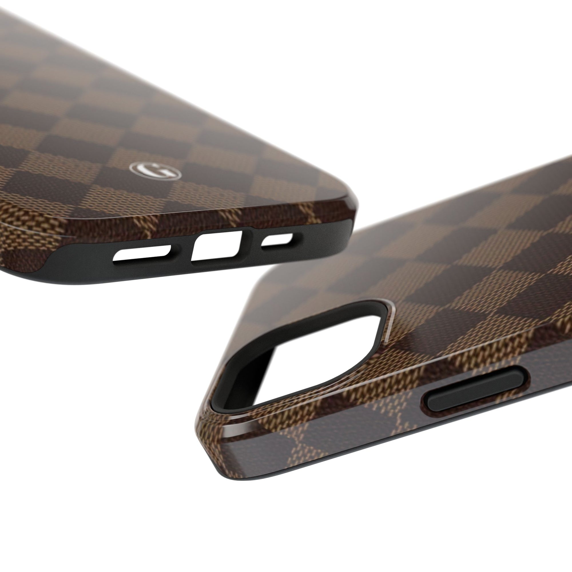 Brown Checkmate Phone Case