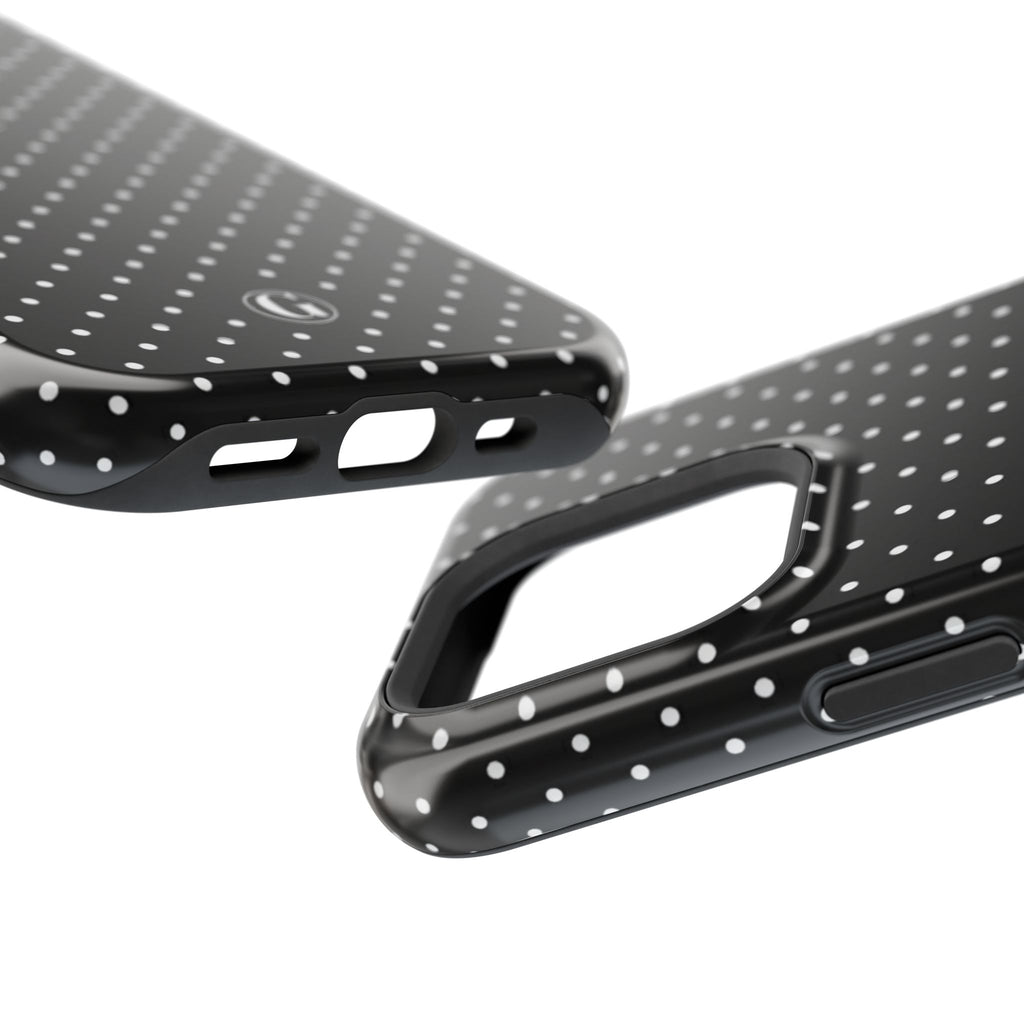 Black Polka Dots Phone Case