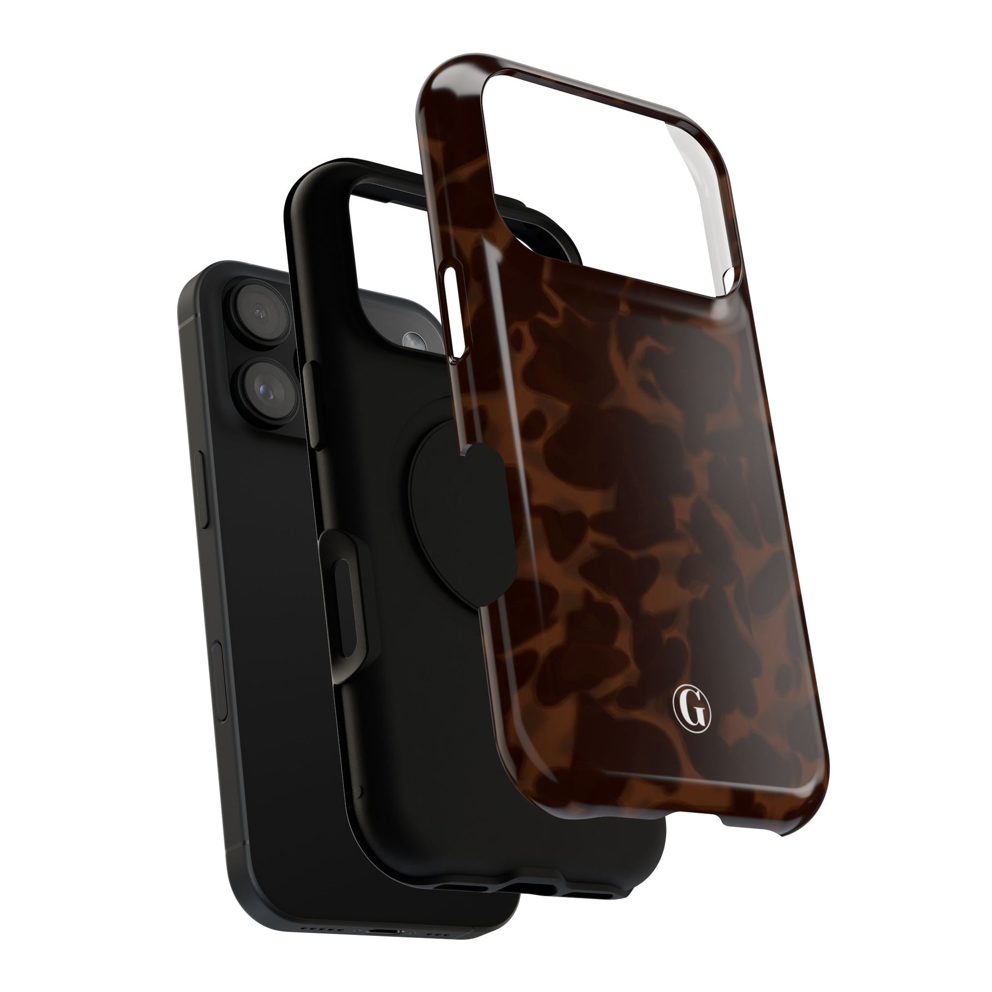 Dark Tortoiseshell Phone Case