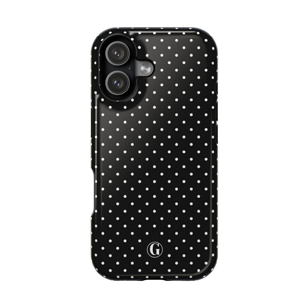 Black Polka Dots Phone Case