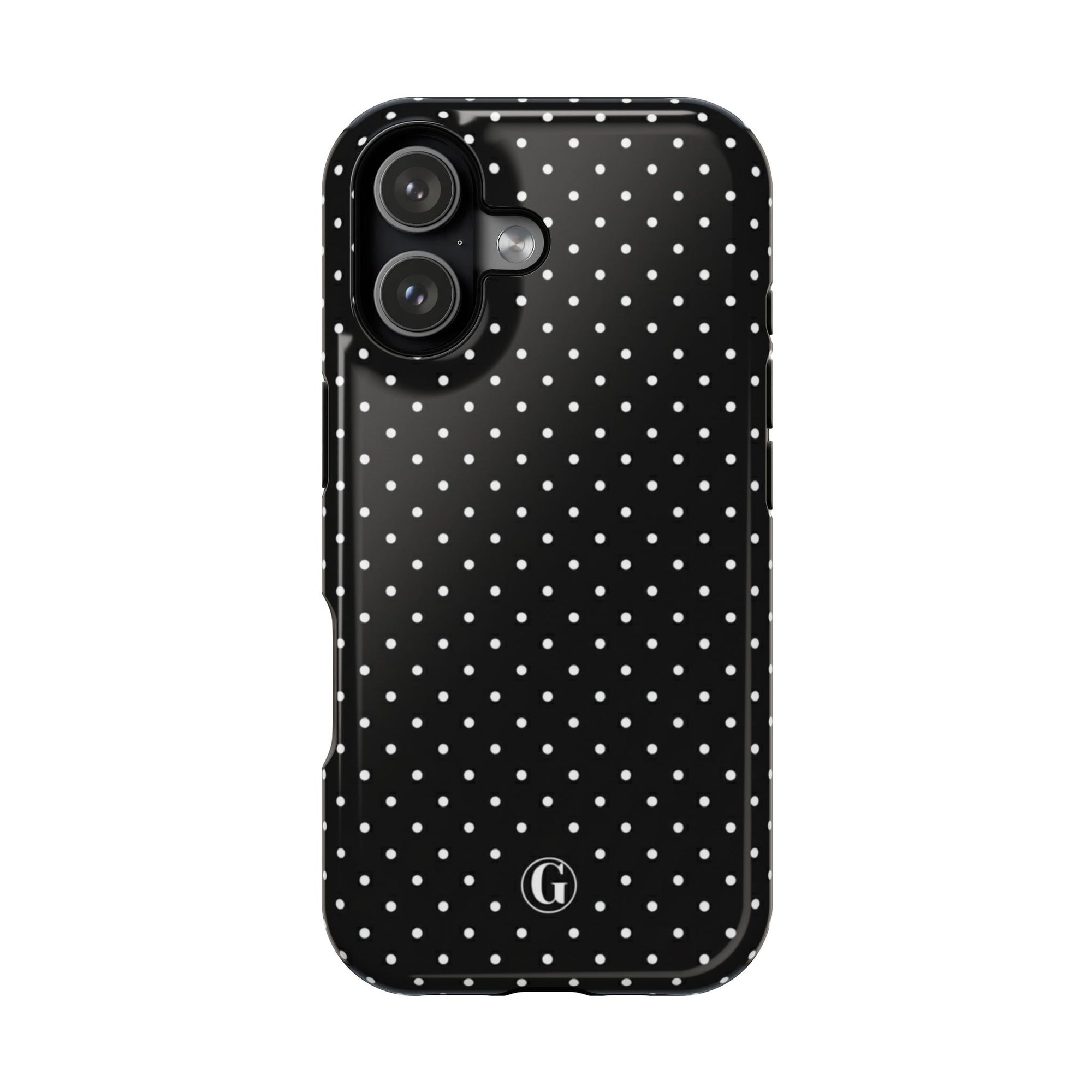Black Polka Dots Phone Case