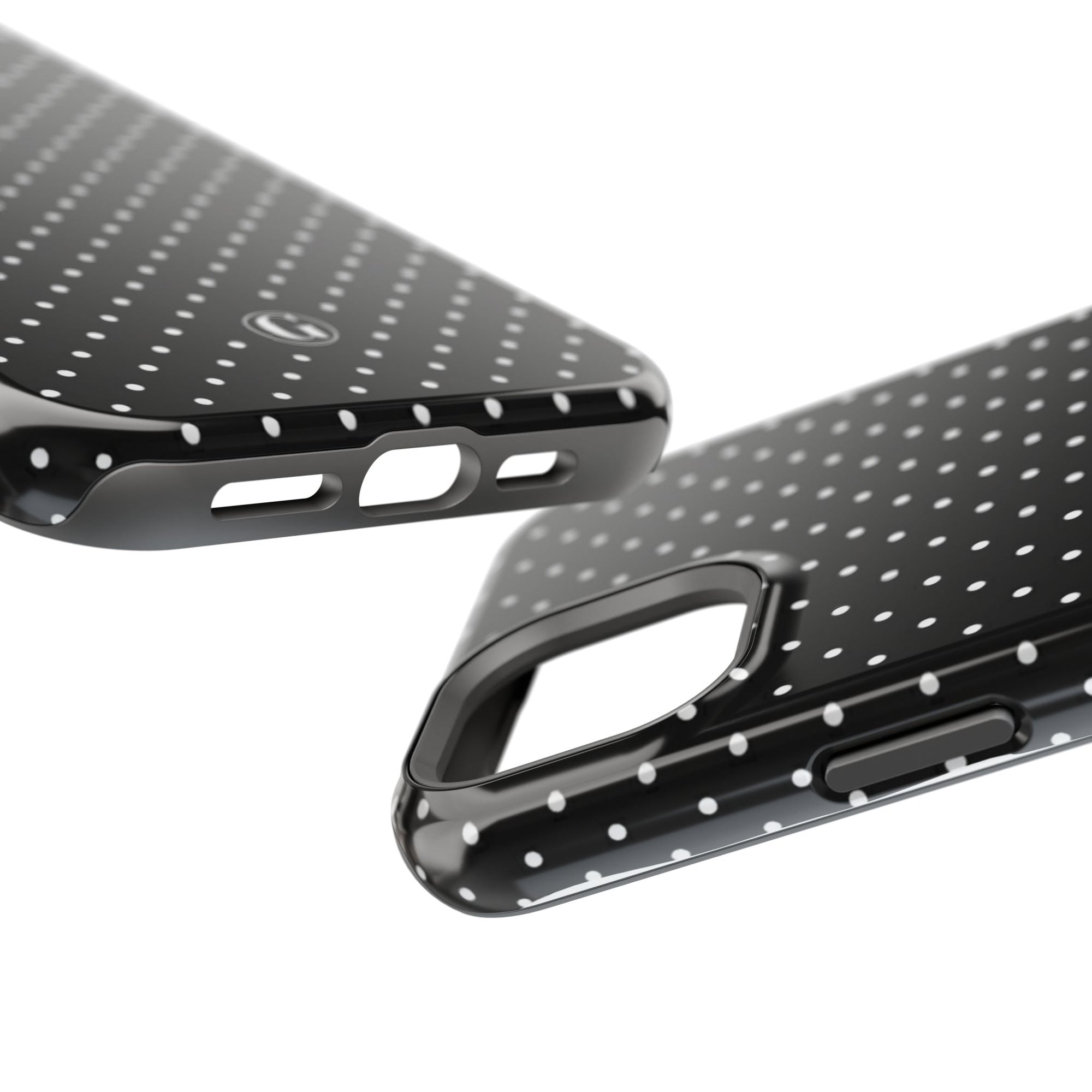 Black Polka Dots Phone Case
