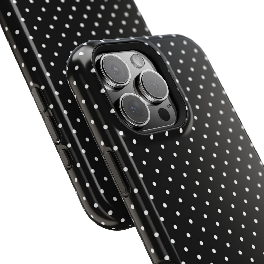 Black Polka Dots Phone Case