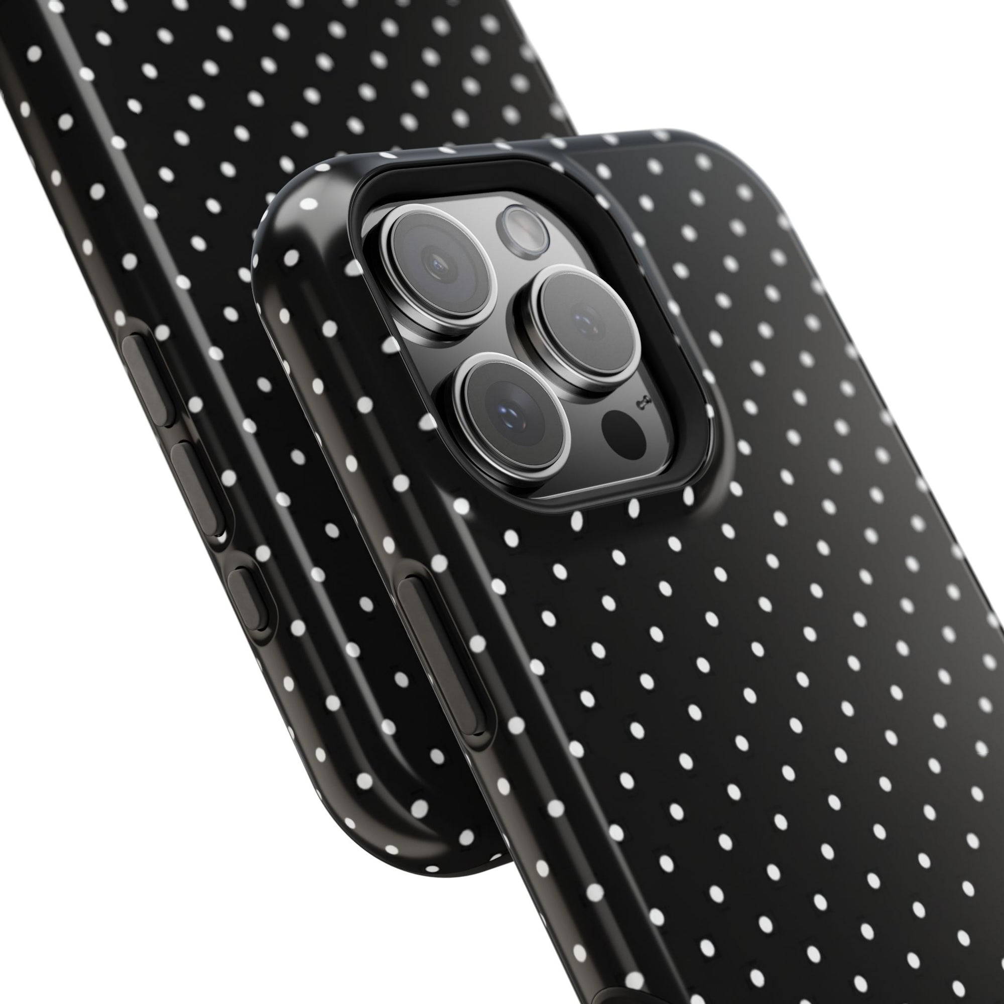Black Polka Dots Phone Case