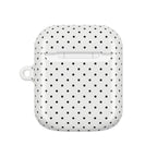 White Polka Dot AirPod Case