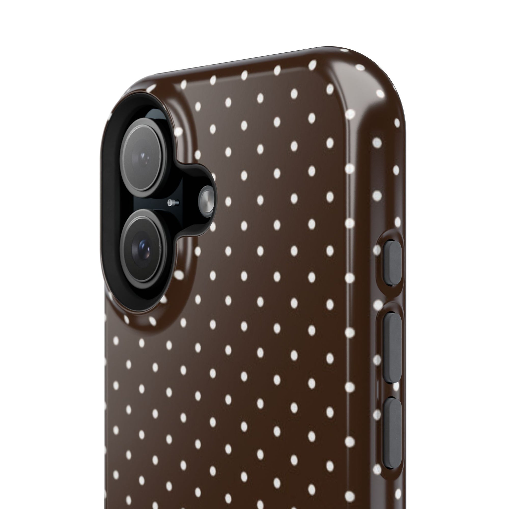 Brown Polka Dots Phone Case