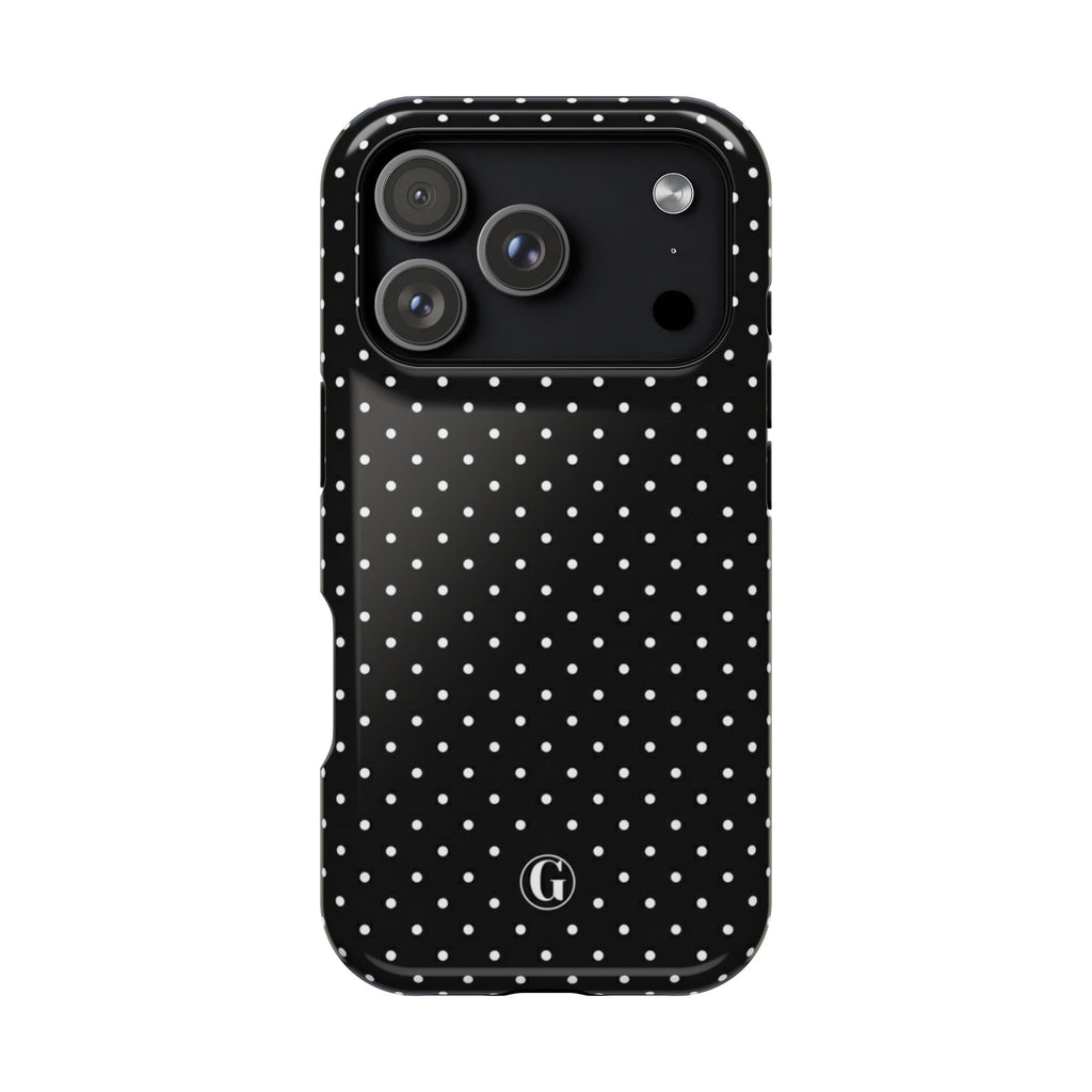 Black Polka Dots Phone Case