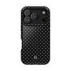Black Polka Dots Phone Case
