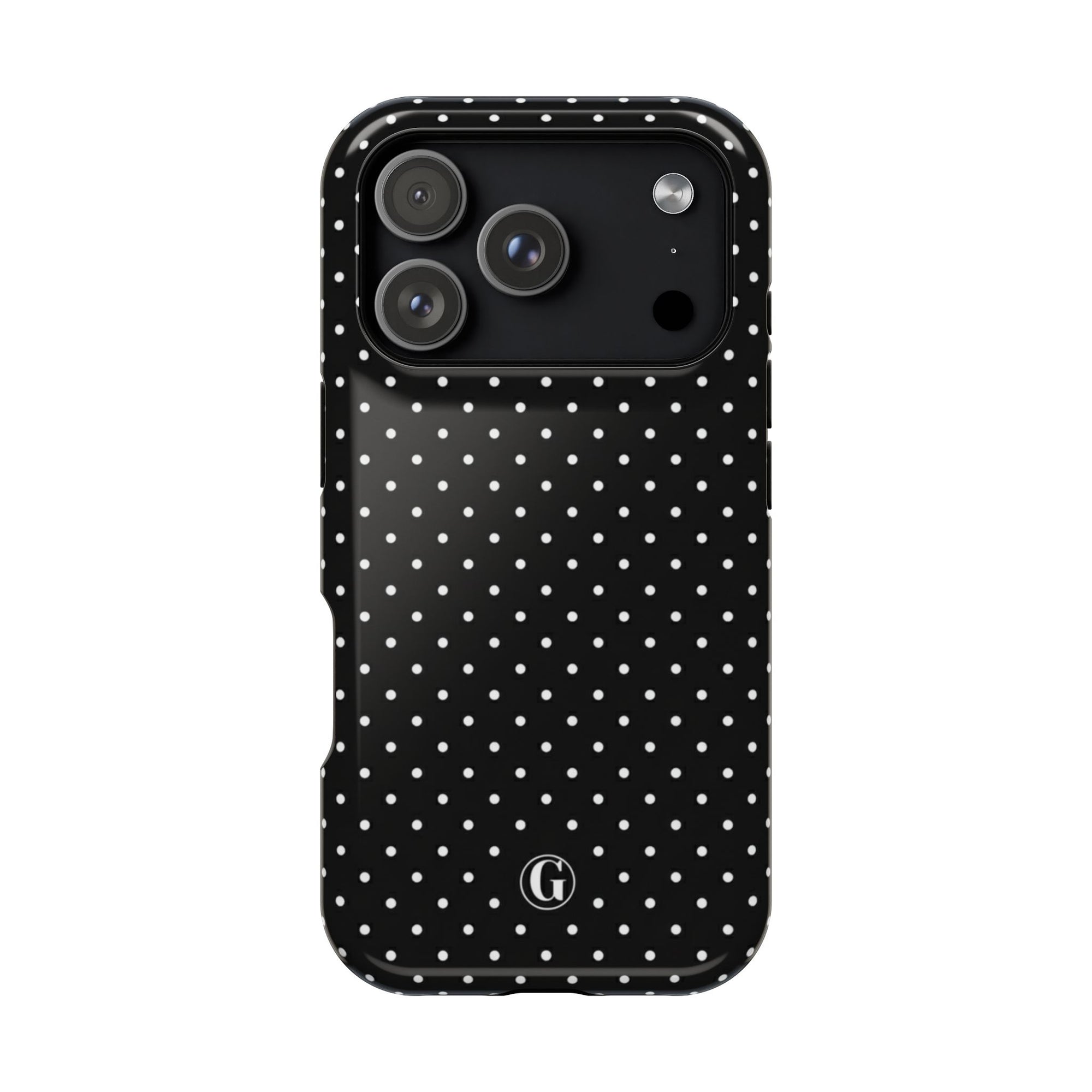 Black Polka Dots Phone Case