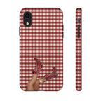 Dark Red Cowboy Boots Phone Case
