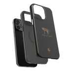 Black 'Peace of Mind' Panther Phone Case