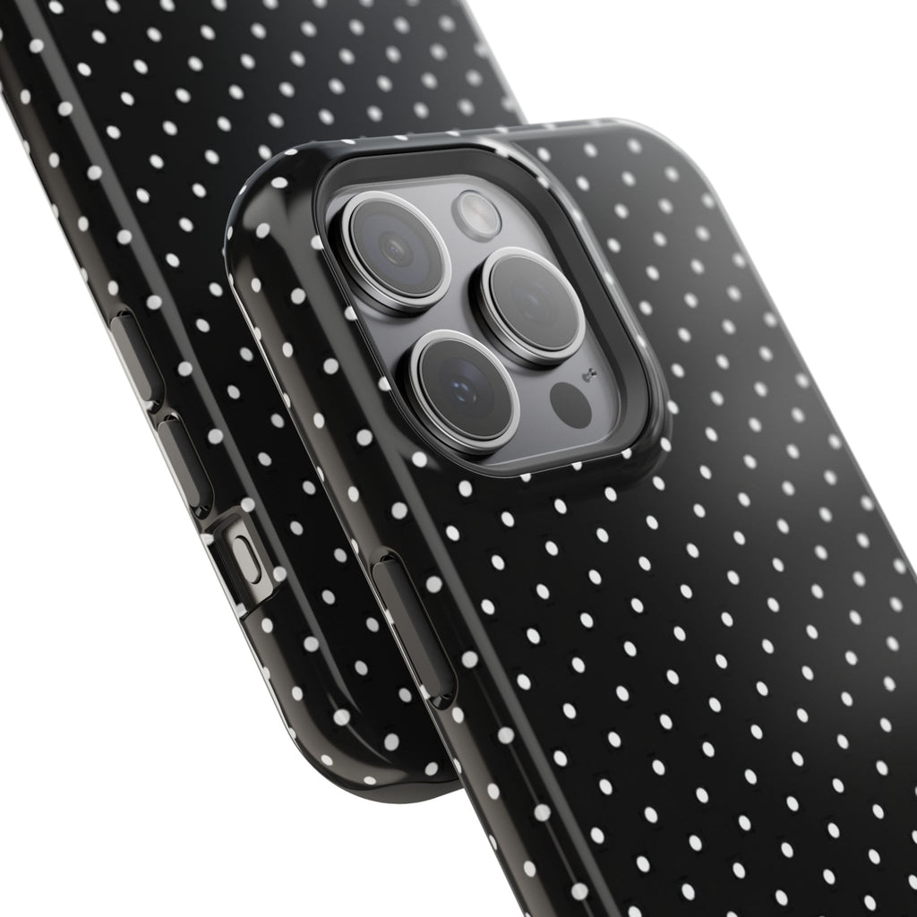 Black Polka Dots Phone Case
