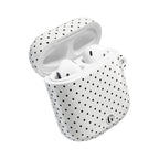 White Polka Dot AirPod Case