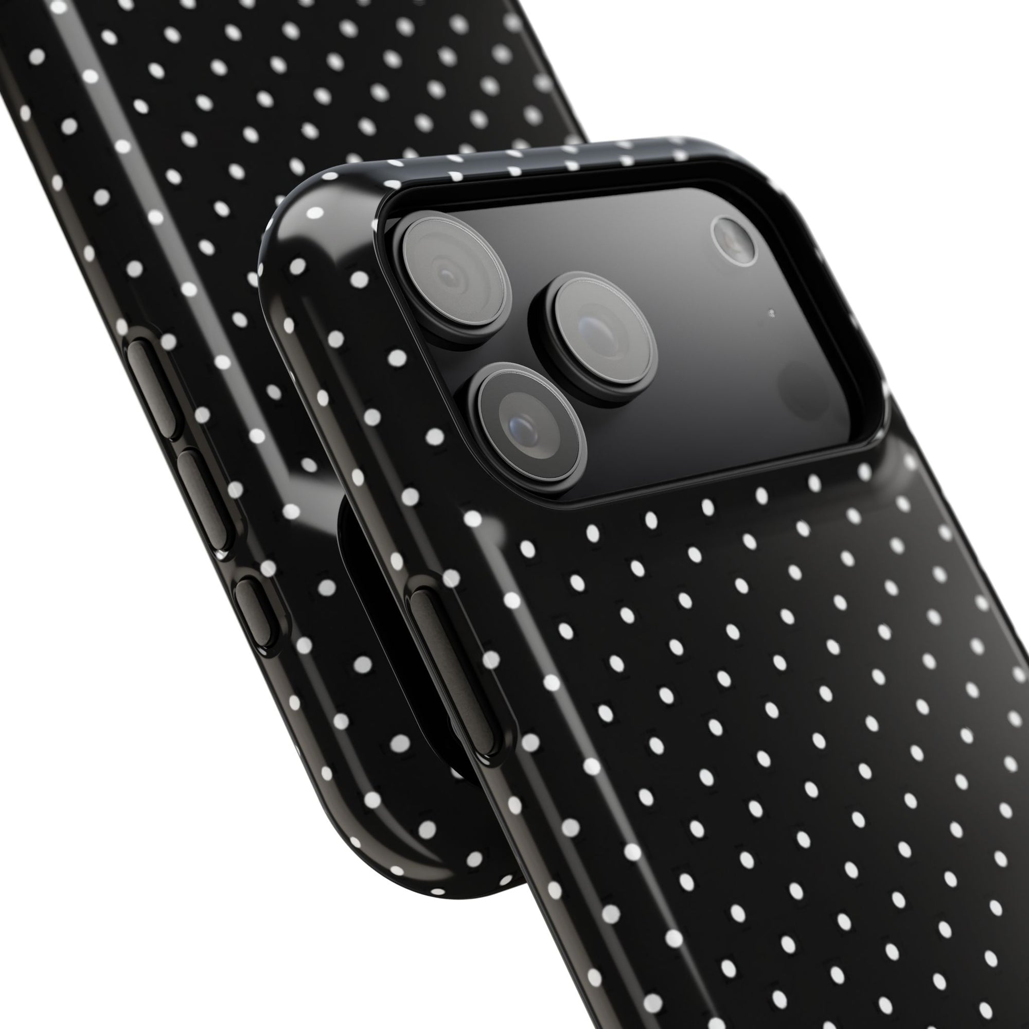Black Polka Dots Phone Case