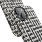Houndstooth Print Phone Case