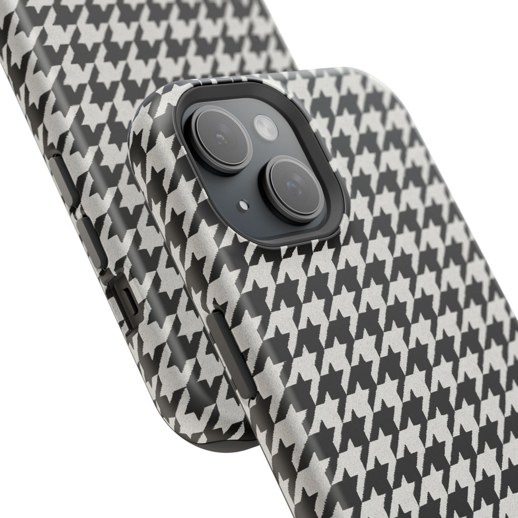 Houndstooth Print Phone Case