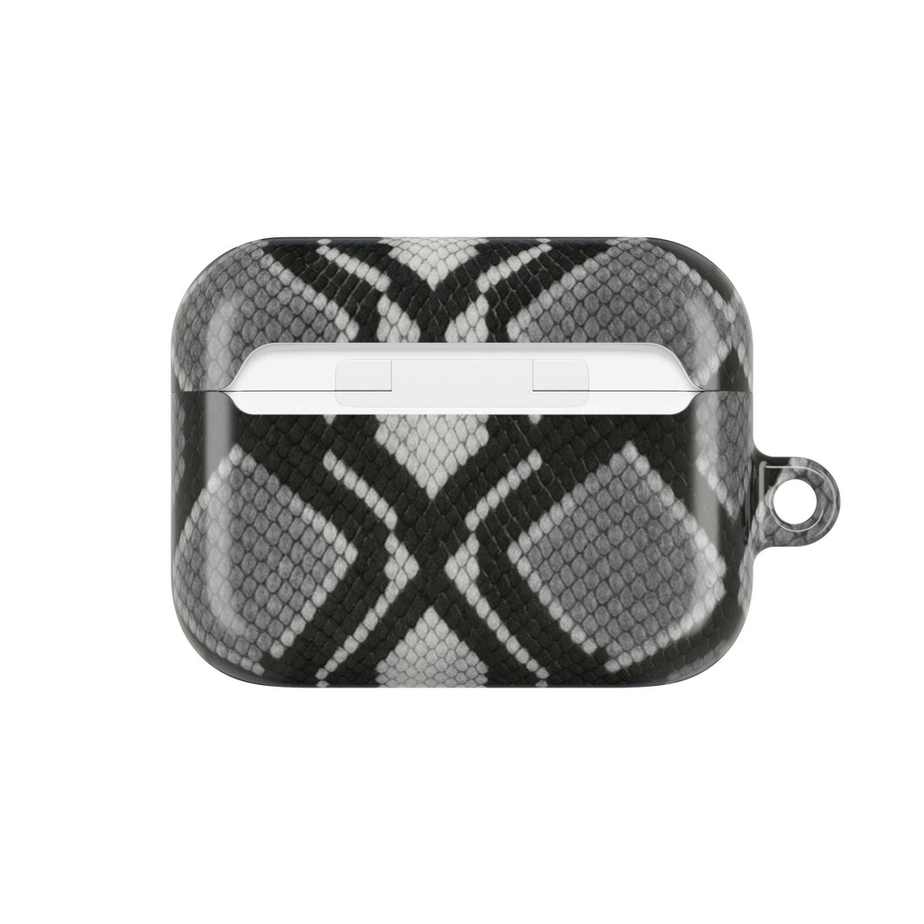 Gray Snakeskin Print AirPod Case