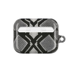 Gray Snakeskin Print AirPod Case