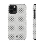 White Polka Dots Phone Case