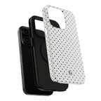 White Polka Dots Phone Case
