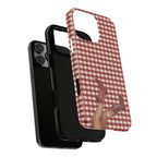 Dark Red Cowboy Boots Phone Case