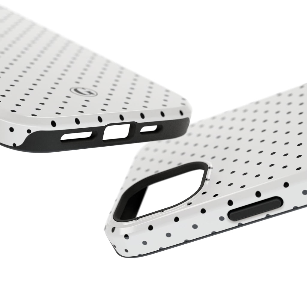 White Polka Dots Phone Case