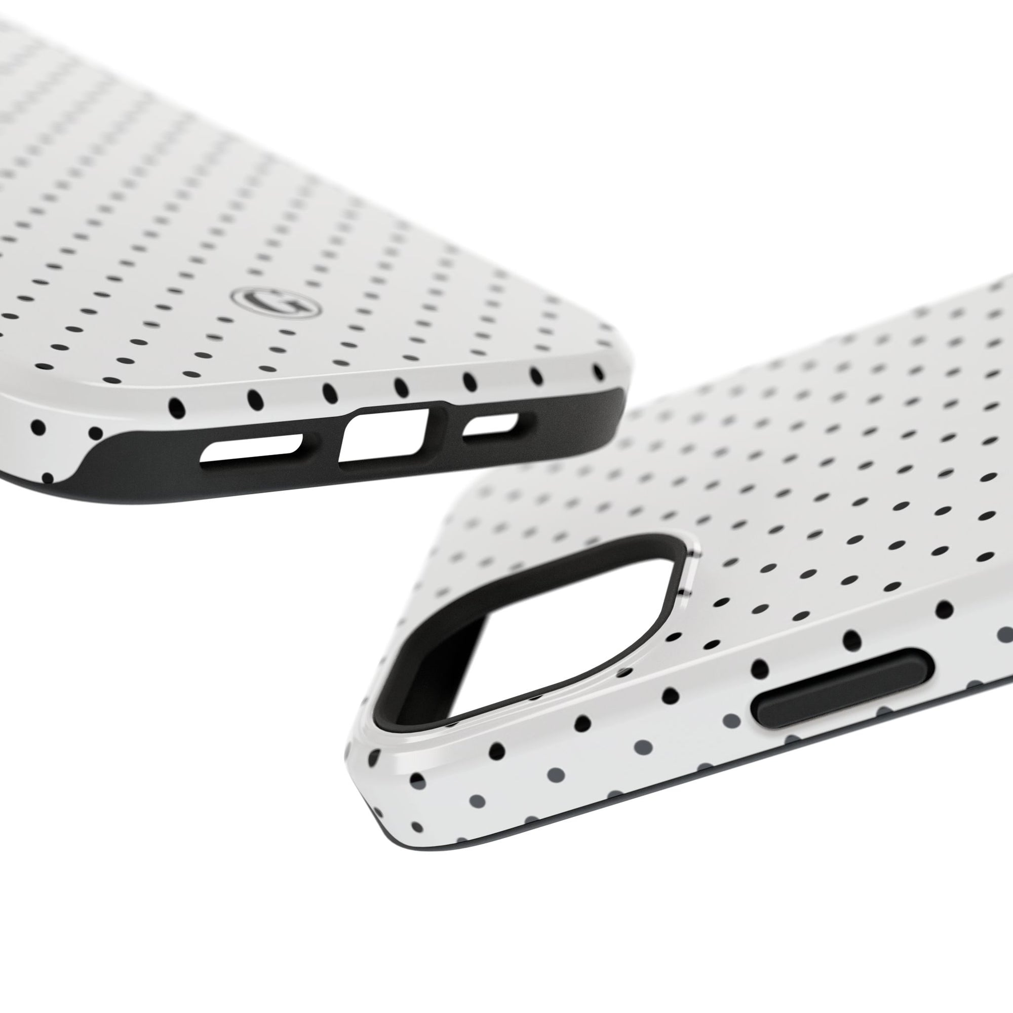 White Polka Dots Phone Case