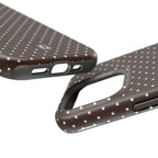 Brown Polka Dots Phone Case