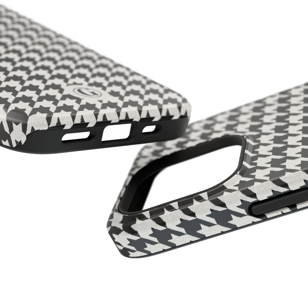 Houndstooth Print Phone Case